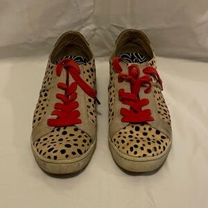 Dolce Vita Pony Hair Cheetah Sneakers